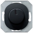 Διακόπτης Dimmer EON E6173.E without cover with rotary single-pole 40-400VA, soft-touch black