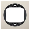 Πλαίσιο Διακόπτη EON E6801.9E One-gang 80x80, beige with black holder