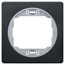 Πλαίσιο Διακόπτη EON E6801.S1E One-gang 80x80, antic silver with black holder