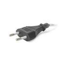 Entac Rewireable Cable 2G0.75 with ON/OFF Switch Black 1m