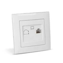 Πρίζα Δικτύου Entac Arnold Recessed Cat5 White