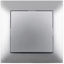 Διακόπτης Τοίχου Entac 101 Arnold Recessed single-pole Silver