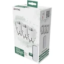 Μονόπριζο Entac Remote Controlled Set 3xSockets with RC