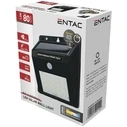 Προβολέας Entac Ηλιακός Τοίχου 1.2W SMD 3 modes Φωτοκύτταρο