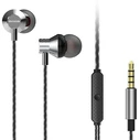 Handsfree Ακουστικά Aiwa Stereo 3,5mm IN-EAR With REMOTE and MIC SILVER