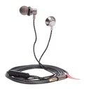 Handsfree Ακουστικά Aiwa Stereo 3,5mm IN-EAR With REMOTE and MIC SILVER