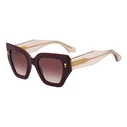 Etro Women's Sunglasses ETRO0010SLHF — Acetate Frame, Red Gradient Lenses, 50/24/145 mm