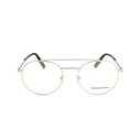 Men's Eyeglasses Ermenegildo Zegna EZ5162-32 – Metal Frame, Golden, 53/20/145 mm