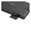 Docking Station StarTech.com USB-C 8-in-1-Multiport-Adapter DKT30CHVSCPD - 3 x USB 3.0/SD/MicroSD/GbE/HDMI/VGA