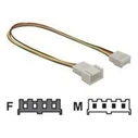 Καλώδιο DeLock power cable - 4-pin mini power supply plug to 4-pin mini power supply plug - 20 cm