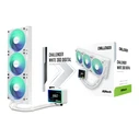ASRock AIO Liquid CPU Cooler Challenger 360 Digital ARGB White