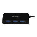 USB Hub StarTech 4 Port USB 3.0 SuperSpeed Black