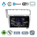 VenCore 3236-10006-0003S - Οθόνη Multimedia Android 15 10" PX5S Octa-Core 2GB/32GB IPS για Volkswagen Golf 7 2013-2021 (Ασημί)