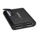 Αντάπτορας USB StarTech USB to Dual DisplayPort - 4K 60Hz - USB 3.0 (5Gbit / s) - USB Dual Monitor