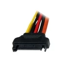Καλώδιο StarTech.com SATA Y-Power Adapter Cable with Locking Clip 15cm - S-ATA Y Splitter Power Cable M / F