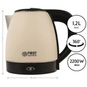 Βραστήρας 1.2 L 2200 W First Austria FA-5407-3-CR Μεταλλικός