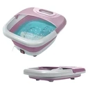 Υδρομασάζ Ποδιών First Austria FA-8116-2-PI Ροζ αναδιπλούμενο με θέρμανση φυσαλίδες και υπέρυθρες  450W