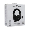 Gaming Headset White Shark Triple Mode (Wired/Wireless/Bt) Gaming Wgh-2441 Black