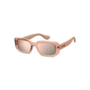 UNISEX HAVAIANAS FAROL-9R6 Sunglasses (Lens/Bridge/Temple 53/18/145) - Pink Multilayer Lenses, Rubber Temples
