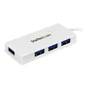USB Hub StarTech 4 Port USB 3.0 SuperSpeed - White