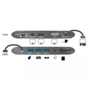 Docking Station Delock USB3.1 Type-C