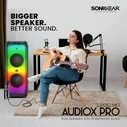 Karaoke Sonic Gear RGB with HD AUDIO 'AUDIOX PRO 1200' RMS 220W