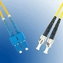 Microconnect Καλώδιο Οπτικής Ίνας ST-SC 3m Κίτρινο