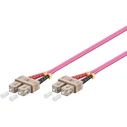 Microconnect Optical Audio Cable TOS male - TOS male Pink 10m