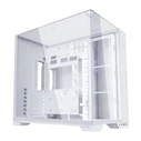 Κουτί Η/Υ Lian Li O11 Vision Compact White - White Eatx(Under 280mm)/Atx 2 Top Panels 360aio Tower (Με Φθορά σε 2 Σημεία Στο Τζάμι , Βλ φώτο 2,3)