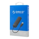 USB Hub Orico Fl02, 4X Θυρών, USB 2.0, 480Mbps, Μαύρο