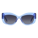 KATE SPADE FRIDA Women Sunglasses (FRIDA-G-S-PJP) — Acetate Frame, Blue/Grey, 54/17/140 mm