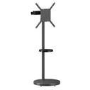 BRATECK FS38-44TWE Βάση Τηλεόρασης Δαπέδου 32-65", έως 50kg, Μαύρη