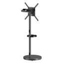 BRATECK FS38-44TWE Βάση Τηλεόρασης Δαπέδου 32-65", έως 50kg, Μαύρη