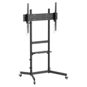 SBOX FS-403 Floor TV Stand / Mobile Mount 55"-100", up to 70 kg, Black