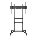 SBOX FS-403 Floor TV Stand / Mobile Mount 55"-100", up to 70 kg, Black