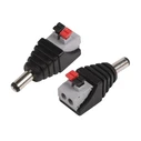 Αξεσουάρ CCTV Folksafe Βύσμα Τροφοδοσίας DC Αρσενικό Dcmcp, 5.5X2.1mm, Push-Pin, 5τμχ