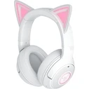 Gaming Headset Razer Kraken KITTY V2 BT - White - RGB - 7.1 - Kitty Ears - Bluetooth 5.2