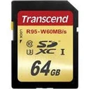 Κάρτα Μνήμης SDXC 64GB Transcend Class10 UHS-I U3 Ultimate