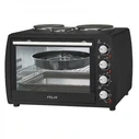 Φουρνάκι Felix 45λίτρων με 3 εστίες FXO-4504 BK