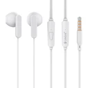 Handsfree Ακουστικά Celebrat με Μικρόφωνο G23, 3.5mm, 1.2m, λευκά