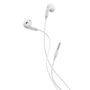 Handsfree Ακουστικά Celebrat με μικρόφωνο G27, 3.5mm, 1.2m, λευκά