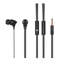 Handsfree Ακουστικά Celebrat με μικρόφωνο G3, on/off, 10mm, 1.2m, μαύρα