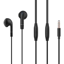 Handsfree Ακουστικά Celebrat με μικρόφωνο G8, 3.5mm, 1.2m, μαύρα
