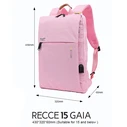 Τσάντα Laptop Armaggeddon Backpack RECCE 15 GAIA UP to 15' PINK