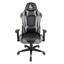 Gaming Chair Gembird PVC Leather Black Grey