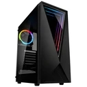 Κουτί Η/Υ Kolink VOID RGB Midi - Black - Tempered Glass Window