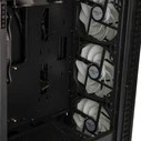 Κουτί Η/Υ Kolink Observatory HF Glass ARGB Midi Black (with 6 ARGB fans 3x140mm & 3x120mm)