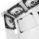 Κουτί Η/Υ Kolink Observatory HF Glass ARGB Midi White (with 6 ARGB fans 3x140mm & 3x120mm )