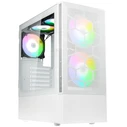 Kolink Observatory MX Mesh ARGB Mid Tower Case Λευκό