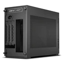 Lian Li A4-H2O PCIe 5 Black - Mini-ITX PC Gaming Case - GPU Clearance 322 mm - Aluminum - SFX PSU